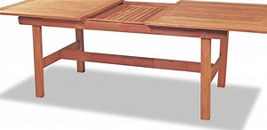 ≡▷ Mesa De Madera Extensible De Jardín.