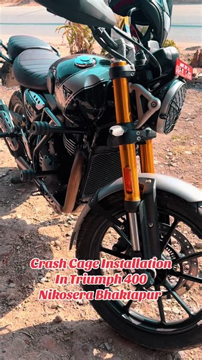 Crash Cage Installation Guide for Triumph 400