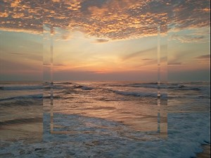 Epic Summer Aerial Sunset Waves | Motion Worship