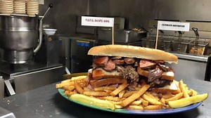 30K views · 226 reactions | One way to celebrate #NationalBBQDay: The 6-pound "Ultimate Destroyer" sandwich from a roadside KC-area barbecue joint called Papa Bob's. Here's how it's made. | The Kansas City Star | Facebook
