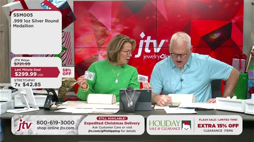 https://bit.ly/3JHNaX8 Shop fantastic values in timeless yet trendy sterling silver jewelry and gemstones. Then wow your friends with your new looks! https://bit.ly/44xSdAM Stay tuned at 12pm for Bella Luce! | JTV Live