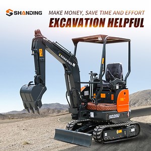 [Hot Item] Farming/ Garden Use Mini Excavator Small Digger Mini Bagger