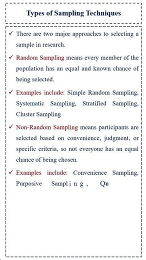 Random Sampling vs Non-Random Sampling: Differences I #sampling #datascience #samplingtechniques