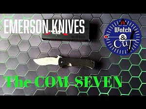 The Emerson Knives COM-SEVEN.. a mashup of 2 icons…