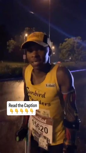 RIP Xolani The inspiring disabled runner who completed the Comrades Marathon on crutches was Xolani Luvuno, an amputee who overcame homelessness and drug addiction to achieve this incredible feat in 2018, capturing the hearts of South Africa. Despite facing immense challenges, including a leg amputation due to bone cancer, Luvuno finished the 56-mile race in just under 16 hours, starting early to meet the cut-off. | Gords Reid