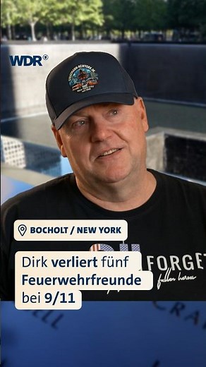25 Jahre nach 9/11: Feuerwehrmann Dirk trauert um New Yorker Freunde | WDR #news #wdr #nrw #wtc