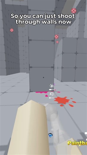 you can shoot through walls now💀 #rivals #roblox #shorts #robloxrivals