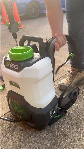 FIRST LOOK 👀 EGO POWER+ 15 Litre Backpack Sprayer