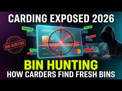 BIN Hunting Guide: How Professional Carders Find Fresh BINs in 2026 | Carding Course