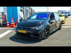 Volkswagen Golf 8R Performance Milltek Exhaust - LOUD Revs and Accelerations! + Rev Battle R8 V10