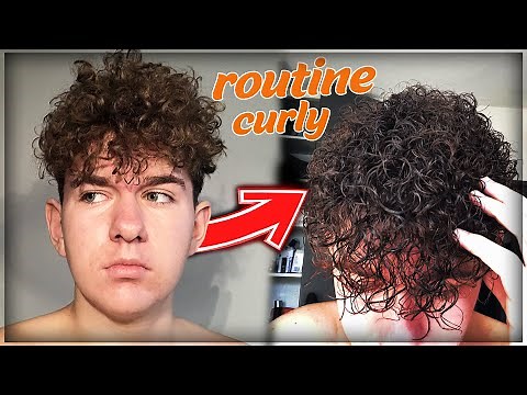 COMMENT AVOIR DES BELLES BOUCLES ? CURLY HAIR ROUTINE (permanente cheveux homme)