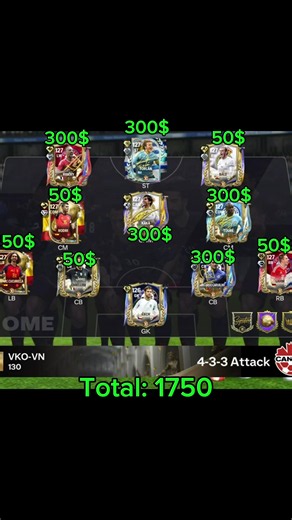 FIFA Mobile: My First Game of the Season vs 130 OVR — Full Match