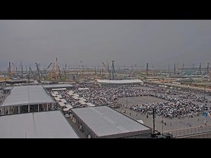 9/27 万博会場ライブカメラ "混雑状況"（3画面配信）Expo Site Live Cameras