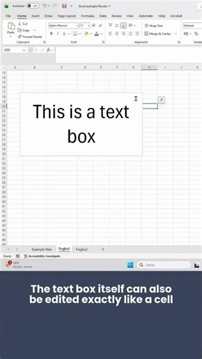 Notes anywhere you want in Excel? The answer: text boxes #breakfastwithThularis #Productivity #Excel