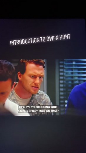 First time we see Owen Hunt! S5,ep1 #greys #greysanatomy #owenhunt #cristinayang #fyp