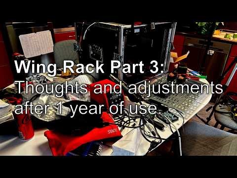 Wing Rack Part 3 - After 1 year of use