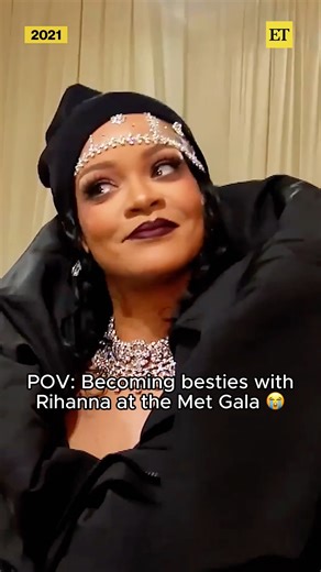 "Unbelievable!" Fingers crossed Rihanna invites us to her Met Gala afterparty again this year. 🤞 😭 | Entertainment Tonight
