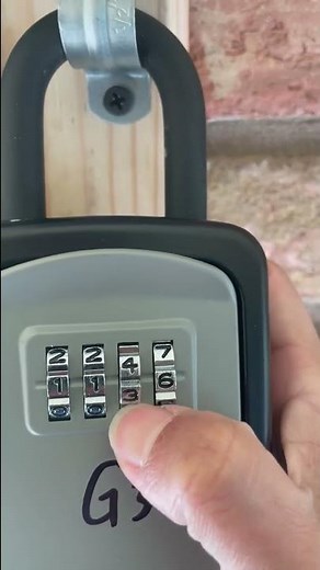 How to open the lock box