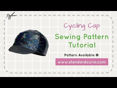 How to Make a Cycling Cap - Step by Step Video Tutorial