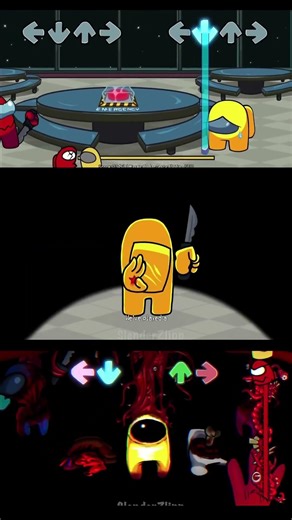 [FNF ] Vs Impostor with lyrics - Among Us Mod