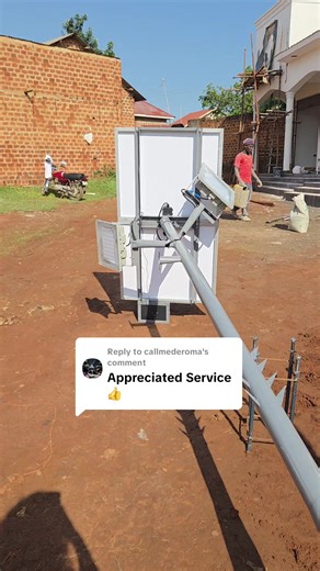 Replying to @callmederoma Thank you for supporting us and appreciating our services. Such feedbacks energies us. Price:2,430,000Ugx. We are located in Ntinda at Fraine Supermarket's building behind parking lot. Call or whatsapp us on 0754164744 or 0770845110 for orders and delivery. #foryou #MamaSolarUganda #solarfloodlight #solarstreetlights #solarcamera.
