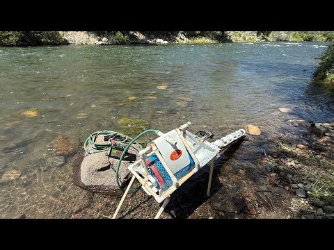 PVC Gold Trommel on the Truckee River