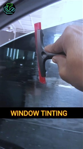 Perfect Car Window Tint Installation 🔥 No Bubbles #shorts
