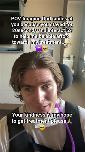 Your kindness is my hope ti get treatment please#help #love #care #support #fyp #viral #viralvideo