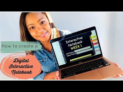 How to Create a Digital Interactive Notebook | Teacher Life