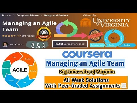 Managing an Agile Team By University of Virginia | Coursera | All Week Solutions | 100% Marks