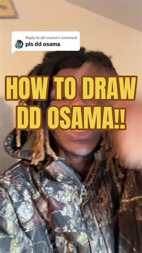 How to Draw DD Osama in My Unique Art Style