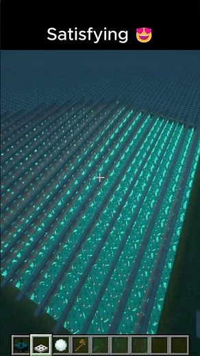 Minecraft Satisfying 😍 #minecraft #minecraftshorts #shorts