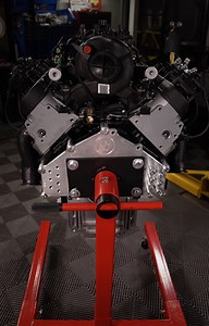 This GM engine lift plate makes mounting your engine to a stand a breeze. #engine #ls #gm #lift #speedwaymotors #techtip #techtalk #mechanic #diy #sbc | Speedway Motors