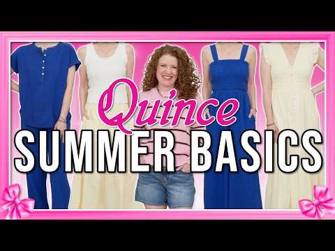 Most Wearable Summer Essentials from Quince | Dresses, Skirts, Sets & Shorts