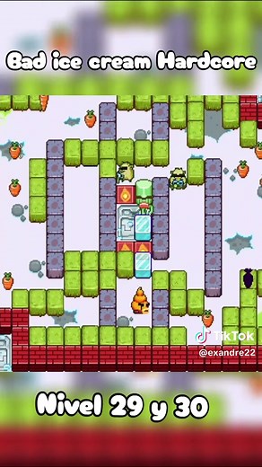 Bad Ice Cream: Niveles 29 y 30 Jugando Hardcore