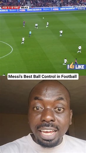 Lionel Messi Best Ball Control & Insane First Touches 💎 #shorts