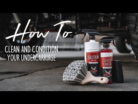 How to Clean and Restore Your Undercarriage | Shine Supply's Undercarriage Kit