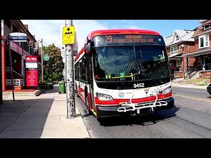 Toronto Transit Commission 2023-2024 New Flyer "Xcelsior" XDE60 Hybrid Artic 9452 On The 29