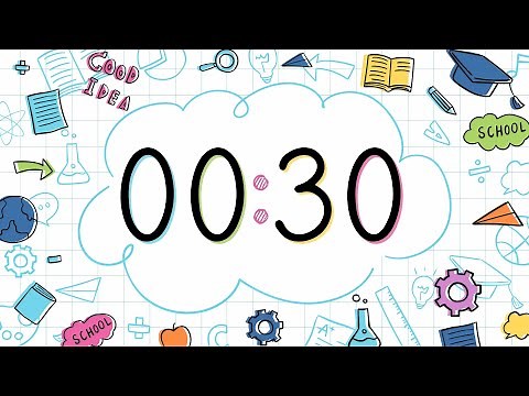 30 Second School Themed Classroom Timer