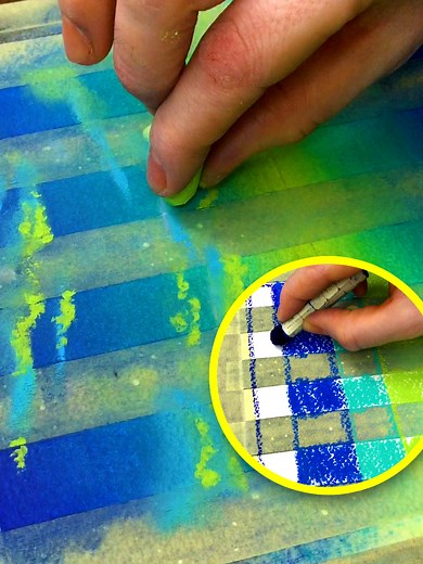 Creating Beautiful Gradient Skies with Oil Pastels