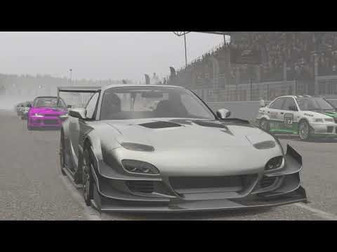 Mazda Rx 7 Maximum Aero on Spa in Forza Motorsport
