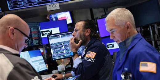 Service-Sector Data Brings Downbeat Day for Stocks