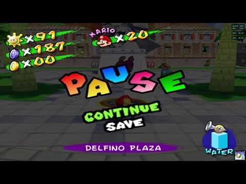 super mario sunshine attempting to finish 100%