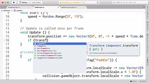 #21 ゲームオーバー処理を作ろう | Unity入門 - プログラミングならドットインストール