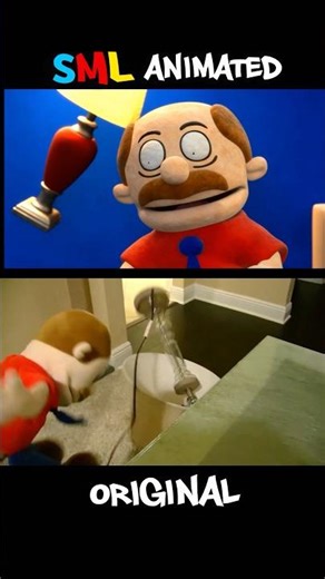 SML Movie VS Animation! | MARVIN WAKES UP GOODMAN! 😂