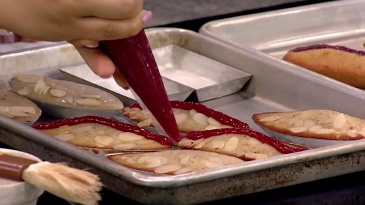 Saturday Chef: Rhubarb Cherry Financier