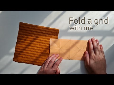 Fold a grid with me : 4x4, 8x8, 16x16, 32x32