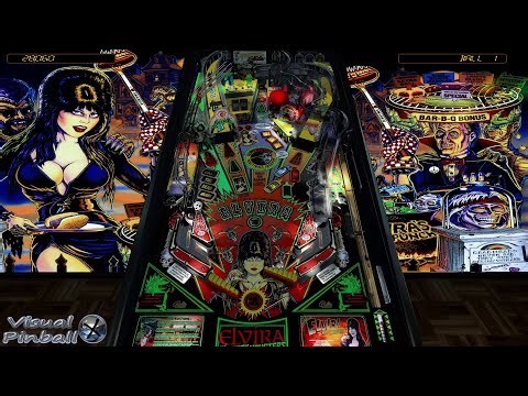 Elvira and The Party Monsters (Bally 1989) - 3 crediti! [Visual Pinball X - VPX] (4K)