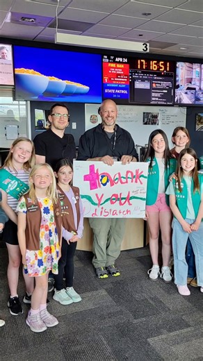 We were honored to host a recent visit from Girl Scout Troop 79256. A big thank you to the troop for their generous donation of cookies to the Sheriff’s Office and Office of Disaster Management. Your thoughtfulness truly made our day a little sweeter. Keep up the great work, we’re proud to support such an outstanding group of young leaders!Music: SkylineMusician: MAR - KEY (from Audiio)