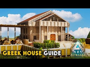 Ultimate Greek Starter Base | Building Tutorial | ARK Survival Ascended